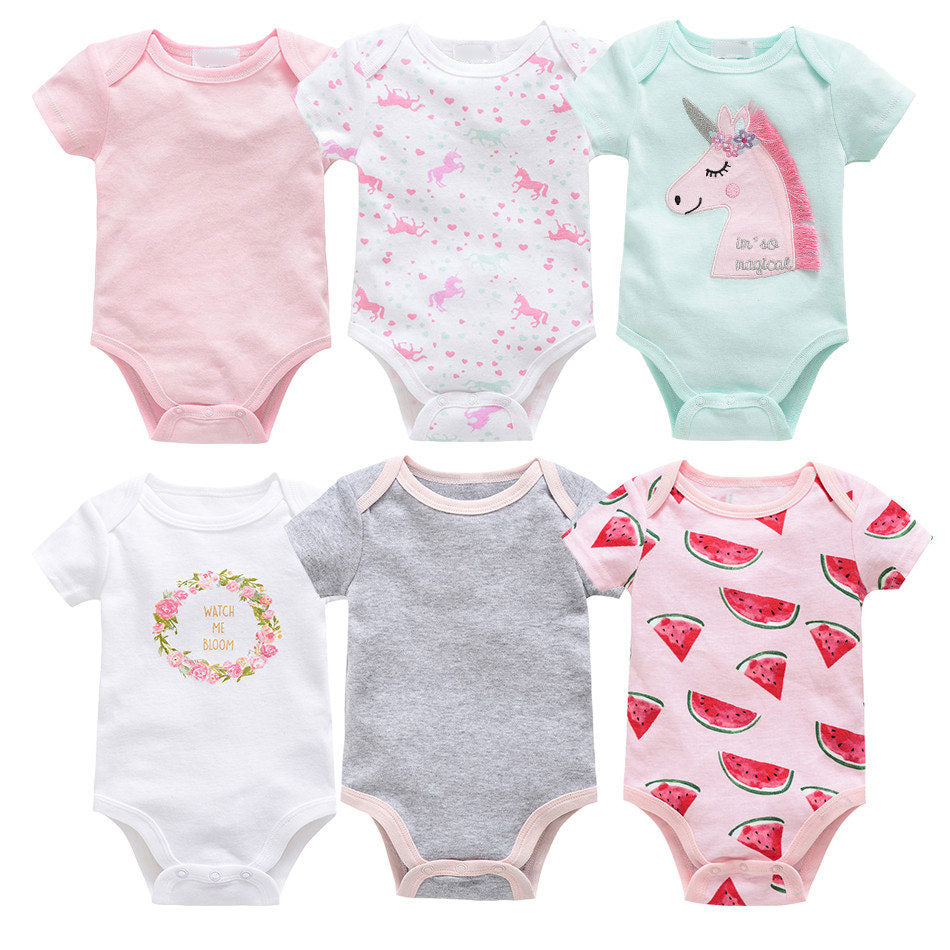 Newborn Bodysuit (Set of 6)