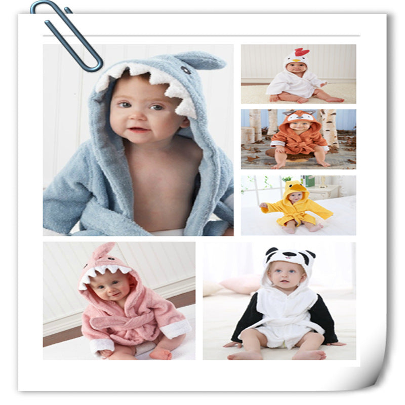 Children's Hooded Dressing Gown