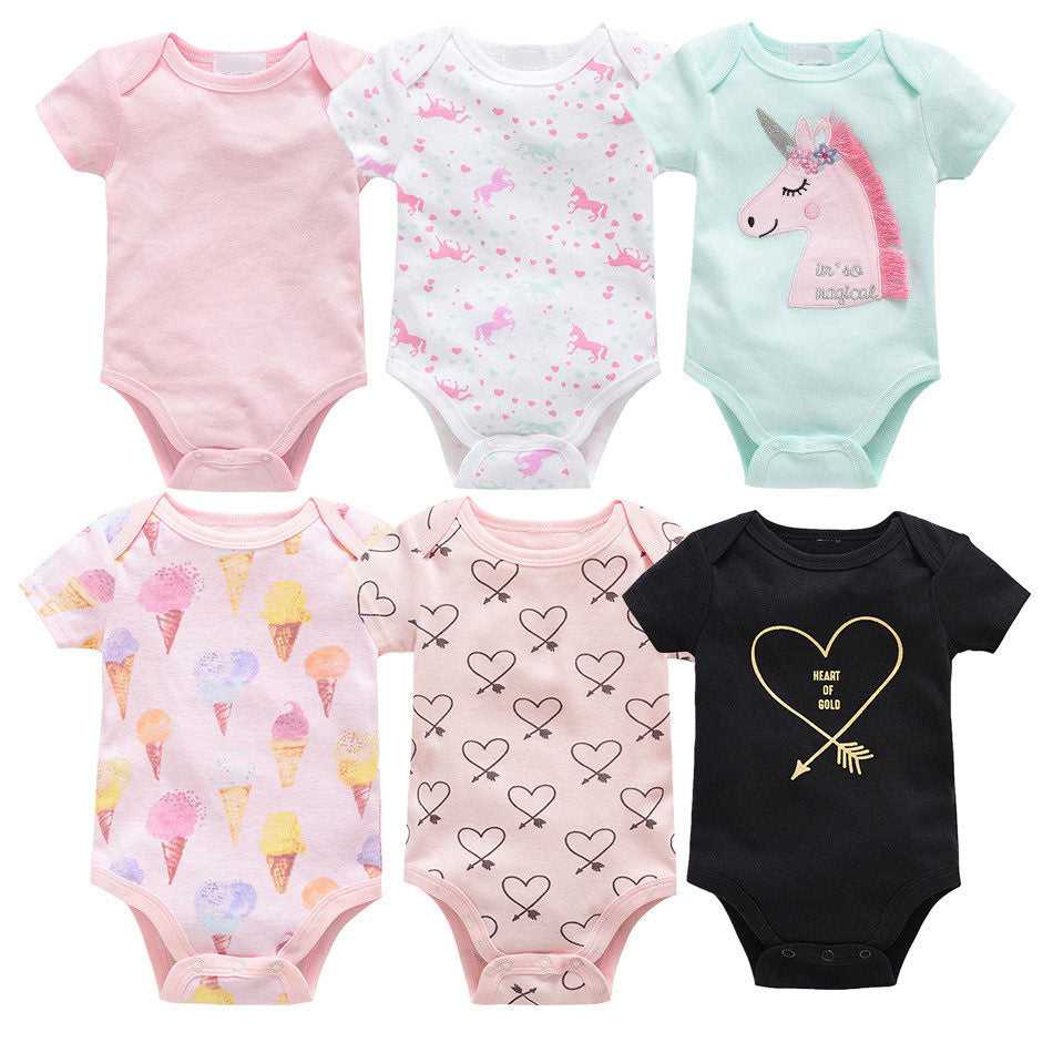 Newborn Bodysuit (Set of 6)
