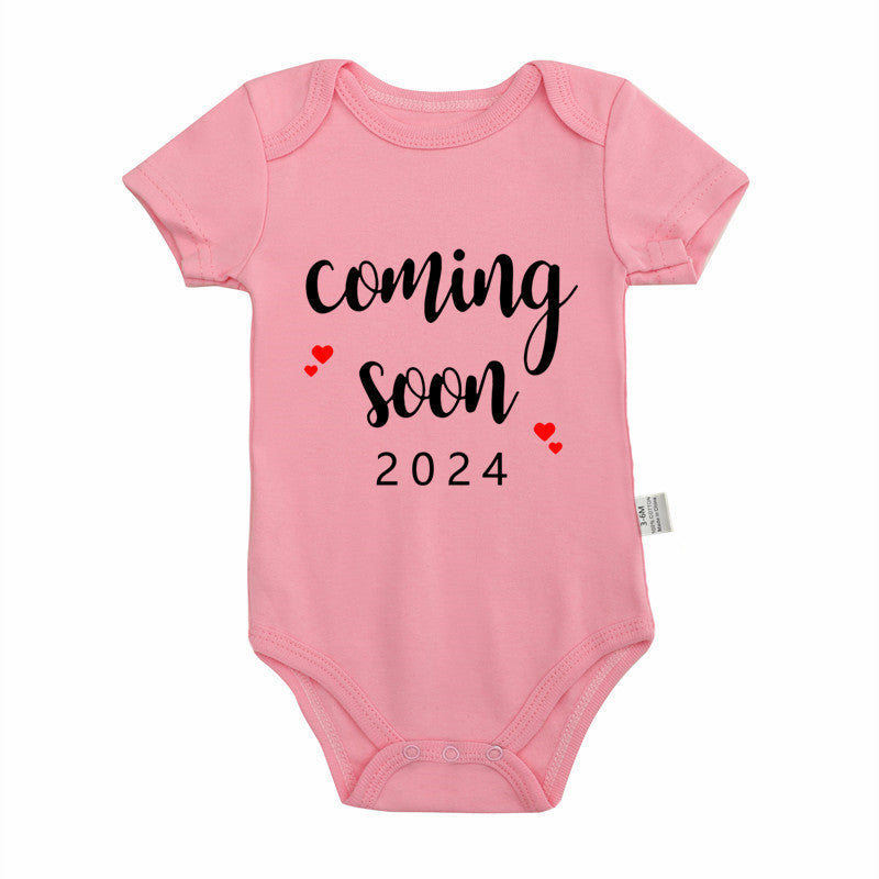 Announcement Newborn Baby Romper