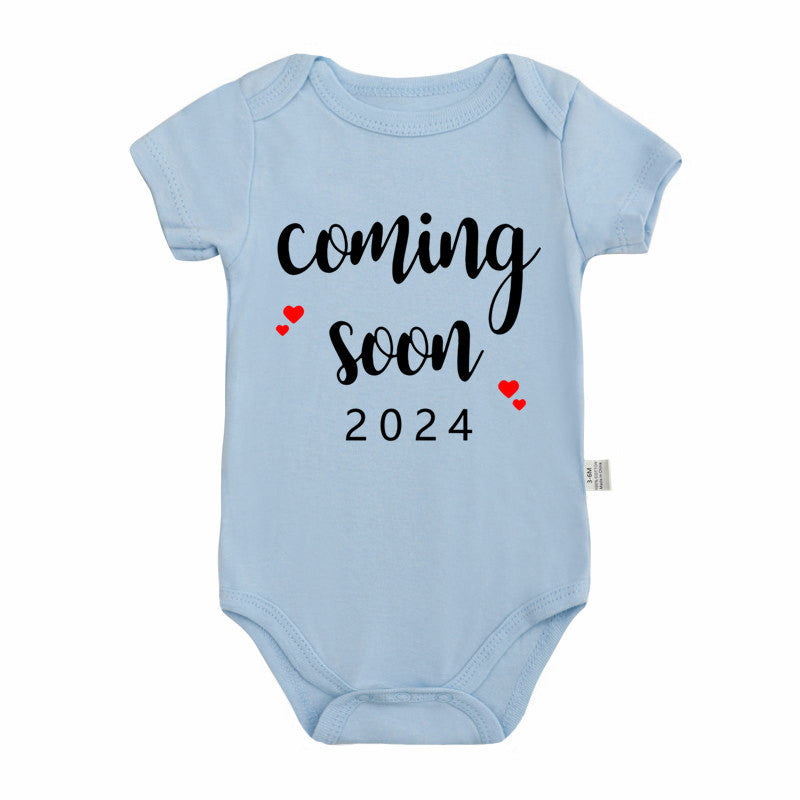 Announcement Newborn Baby Romper