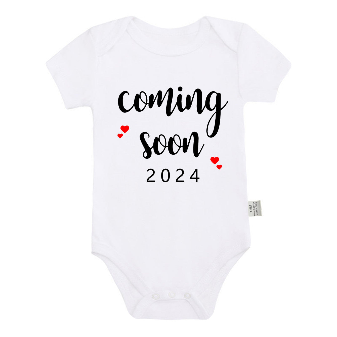 Announcement Newborn Baby Romper